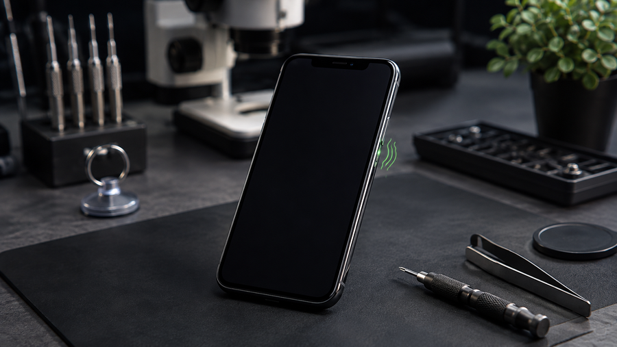 iPhone écran noir mais il sonne ou vibre : que faire ?
